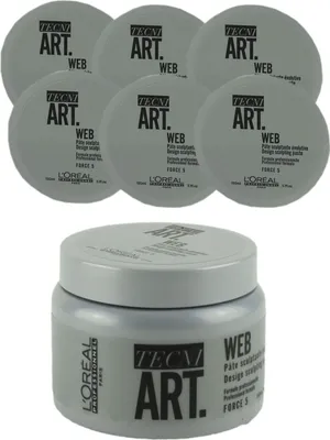 Produktbild von Loreal Tecni. ART Flex WEB 6 x 150 ml Gel Haargel starker Halt Set