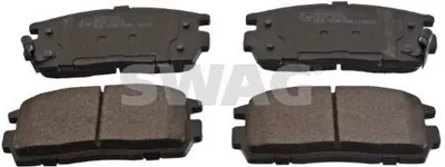 Produktbild von SWAG Bremsbeläge Satz Hinten Bremsklötze für CHEVROLET CAPTIVA (C100, C140) 89 91 6631