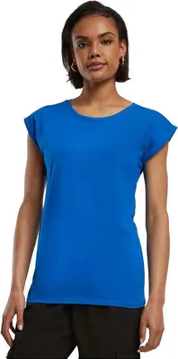 Produktbild von Build Your Brand Kurzarm-t-shirt Blau S Damen Blau S