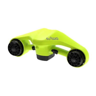 Image de Scooter sous-marin Asiwo MANTA avec support pour caméra sportive, conception à deux moteurs 600 W, autonomie de 35 minutes, 3 vitesses, IP8X (vert)