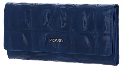 Produktbild von PICARD Leder Geldbörse Key Largo 1 Long Wallet Royal blau