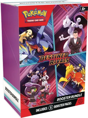 Zdjęcie produktu dla Pokemon Destined Rivals Booster Bundle German