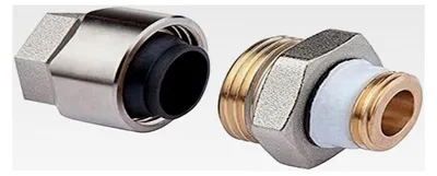 Produktbild von Schwarzrohradapter Plus mit Außengewinde G 1⁄2" M für Rohrbreite 3⁄8"