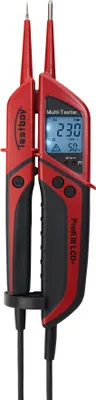 Obrázok produktu pre Testboy 79910 Skúšačka napätia Profi III LCD+ - 2-pólová skúšačka napätia s testom RCD