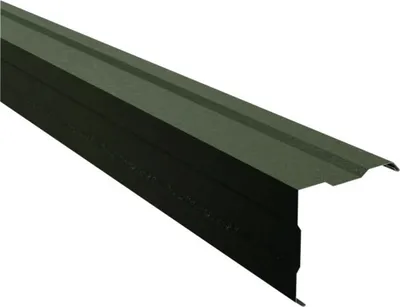 Produktbild von PRECIT Aussenecke 90° gesickt für Wand Nadelgrün RAL 6020 Shimoco 80µm 2000 mm x 170 mm x 170 mm x 0,5 mm