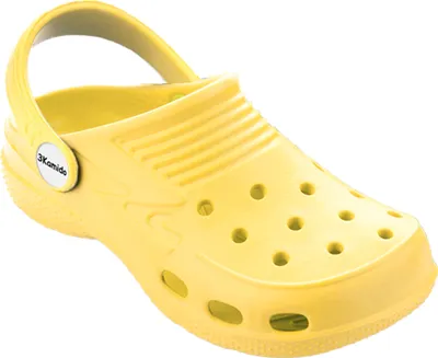 Produktbild von Kinder-Clogs 3Kamido CROCO Gelb 30/31