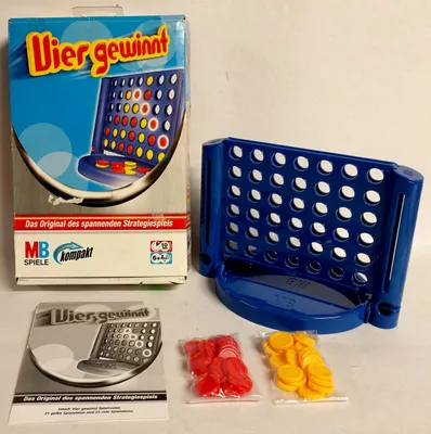 Produktbild von Hasbro 04642100 - MB Vier gewinnt kompakt