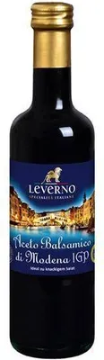 Produktbild von Leverno Aceto Balsamico di Modena 500 Ml Glas Vegan Glutenfrei Harmonische Säure durch Traubenmost