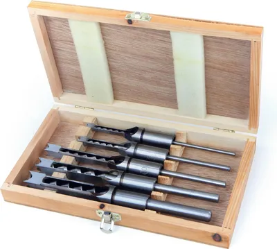 Produktbild von HBM 5-teiliges Vierkantlochbohrer-Set