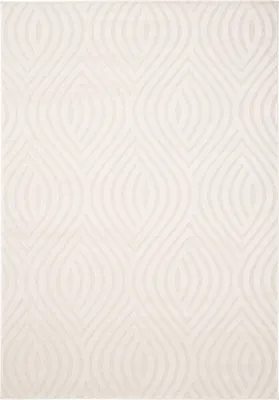 Immagine prodotto di Tappeto tessuto a macchina - Beige - 160 x 230 cm - motivo grafico