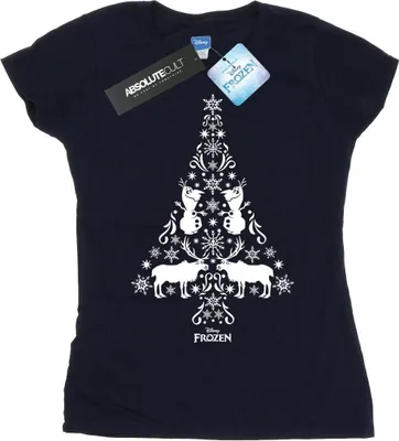 Produktbild von Disney - "Frozen" T-Shirt für Damen BI21924 (M) (Marineblau)