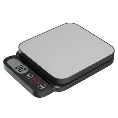 Produktbild von Küchenwaage Digitale Küchenwaage, Edelstahloberfläche, LCD-Display ,Tara-Funktion, automatische Abschaltung, digitale Edelstahl-Lebensmittelwaage