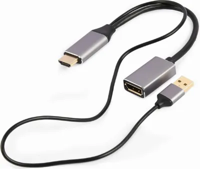 Produktbild von gembird 4k HDMI to Displayport adapter schwarz