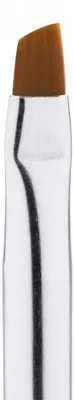 Produktbild von Maxim Gel-Nagelpinsel Holz Schwarz Grösse #6 Schräg