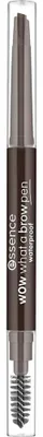 Produktbild von essence Augenbrauenstift Wow What A Brow Pen Waterproof 04 Black-Brown, 0,2 g