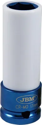 Produktbild von JBM 11314, Steckschlüsselbuchse, 1/2", 38 mm, 220 g