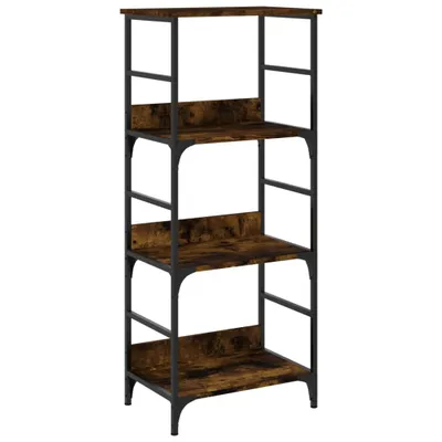 Produktbild von Bücherregal Räuchereiche 50x33x117,5 cm Holzwerkstoff
