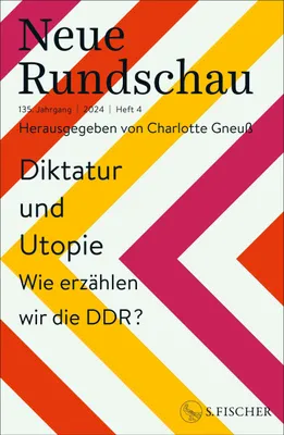 Produktbild von Neue Rundschau 2024/4