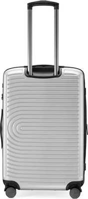 Produktbild von HAUPTSTADTKOFFER - Mitte - Mittelgroßer Koffer Trolley Hartschalenkoffer, Check-In Gepäck mit XL Erweiterung, Dopperollen, TSA-Schloss, 68 cm, 88 L,matt Weiß