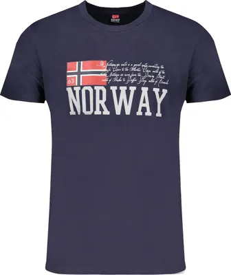 Image de NORWAY 1963 T-shirt homme bleu 846020_BLBLU : Taille - XL Taille : XL