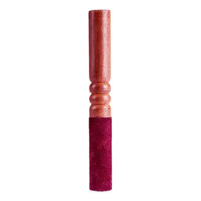 Produktbild von Klangstab - mit Leder weinrot