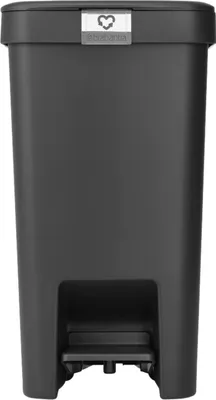 Image de Brabantia StepUp Poubelle à pédale 800306 16L gris foncé