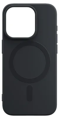 Produktbild von Handyhülle für iPhone 15 Pro, 3mk Hardy Haptica MagCase mit MagSafe, Schwarz