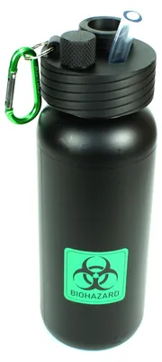 Produktbild von 1L Bubble bottle für Gasmasken, S10 Fm12 GP5 Gasmask Schnüffelbox Sockenfilter