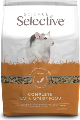 Produktbild von Vollwertiges Futter für Ratten – Spezielle Rezeptur