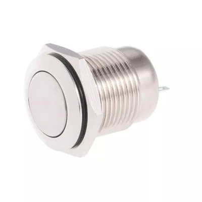 Obrázek produktu pro T-LED Vypínač tlačítkový M16 250V/5A kovový 113103