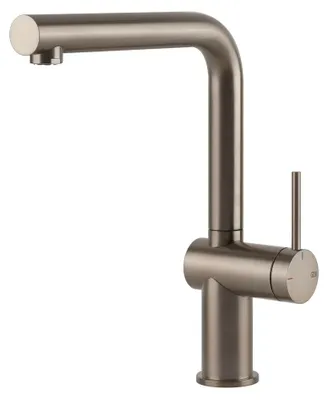 Produktbild von Gessi 60431, Standard, Gebürsteter Stahl, Nickel, Hebelgriffe, Einzelbild, Typ L, 3,5 cm