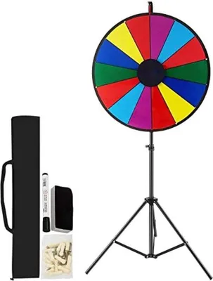 Produktbild von Glücksrad - Spielzeug Farbrad - Wortschmiede 46CM