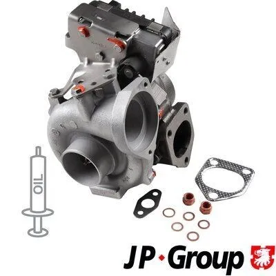 Image de Turbocompresseur JP GROUP 1417401100 pour BMW 5 Berline (E60)