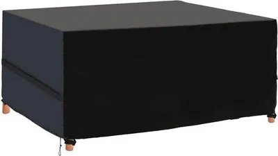 Produktbild von Famanu Schutzhülle 420D Oxford-Gewebe wasserdicht UV-beständig - für Gartenmöbelgruppen und Terrassentische - 170 x 94 x 71 cm schwarz