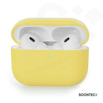 Produktbild von SOONTEC Kopfhörer-Schutzhülle Gelb SOONTEC Hülle für AirPods Pro 3. Generation Case