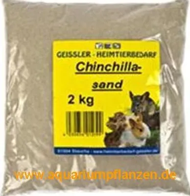 Produktbild von 4 kg Chinchilla Sand, Terrarium, Bodengrund, Kies