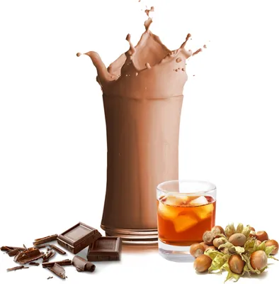 Produktbild von Schoko Rum Nuss Milchshake Pulver 333 g
