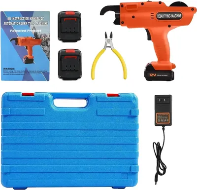 Obrázek produktu pro Stroj na vázání výztuže, automatický provoz, vysoká vázací kapacita, červený