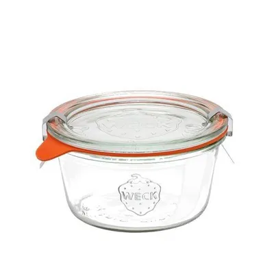 Obrázok produktu pre Zaváracie poháre Weck Sturz 290 ml "plochá", priemer 100 mm, 6 ks