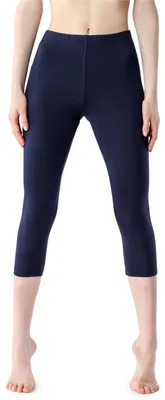 Image de Leggings 3/4 pour femme Bellivalini en viscose BLV50-204 (bleu foncé, taille S)
