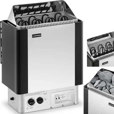 Produktbild von Elektrischer Saunaofen mit integrierter Steuerung 5-9 m3 bis zu 110C 400 V 6 kW