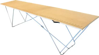 Produktbild von Tapeziertisch mit Maßskala 298 x 75 x 60 cm