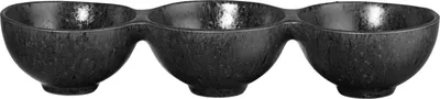 Produktbild von ASA 3er Schale, black iron  8,5 x 26 cm, h. 4,5 cm