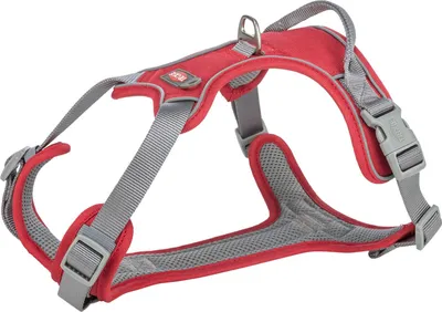 Produktbild von TRIXIE Premium Active Geschirr - rot - 39–56 cm/15 mm