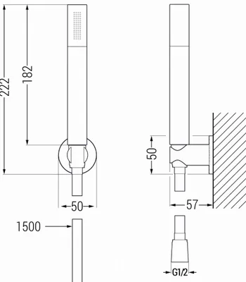 Zdjęcie produktu dla Mexen R-70 Zestaw Prysznicowy Różowe Złoto