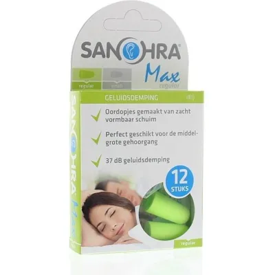 Obrázok produktu pre Penové zátky do uší Sanohra Max