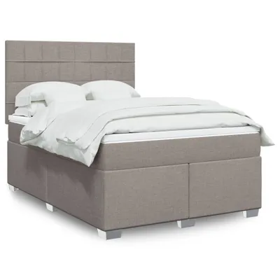 Produktbild von Maison Exclusive - Boxspringbett mit Matratze Taupe 140x200 cm Stoff