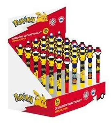 Image de Stylo effaçable Pokemon (36pcs)