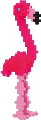 Image de Plus-Plus Flamingo Tube Bouwset - 100pcs.