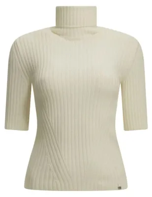 Produktbild von HERNO Rollkragenpullover für Damen, weiß - Größe XS